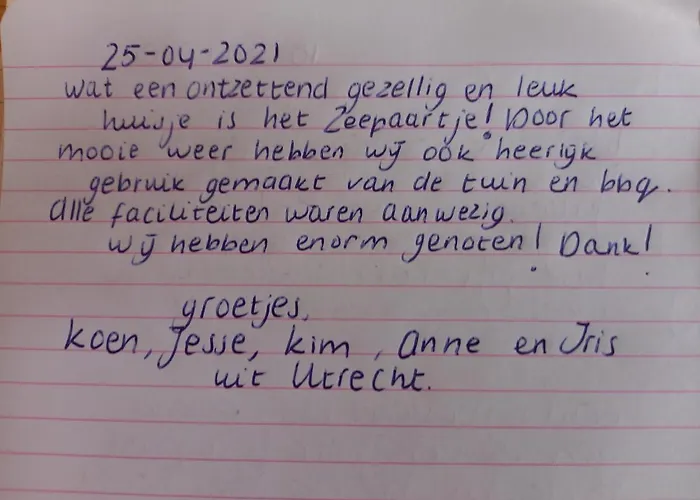 Het Zeepaartje, Knus En Gezellig * Noordwijkerhout